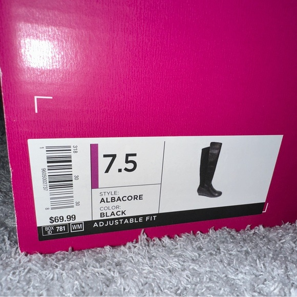 SO Albacore Women's Wedge Knee-High Boots Size 7.5 - Picture 5 of 6